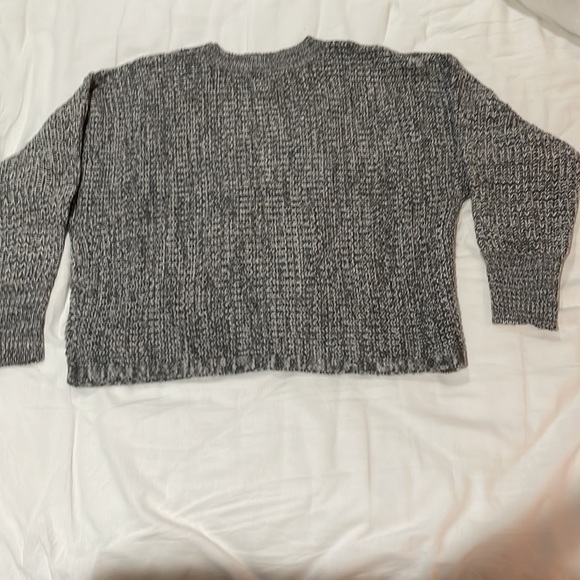 Pink Rose Gray/White Sweater in Size Small - Picture 4 of 4
